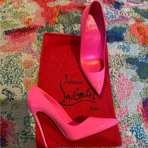 Hot Pink So Kate Christian Louboutin - size 38.5 (Size 8)